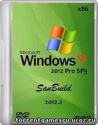 Скачать Windows XP 2012 Pro SP3 SanBuild 2012.2  торрент