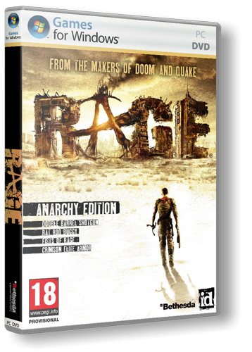 Rage + 2 DLC (2011) Rip Скачать торрент