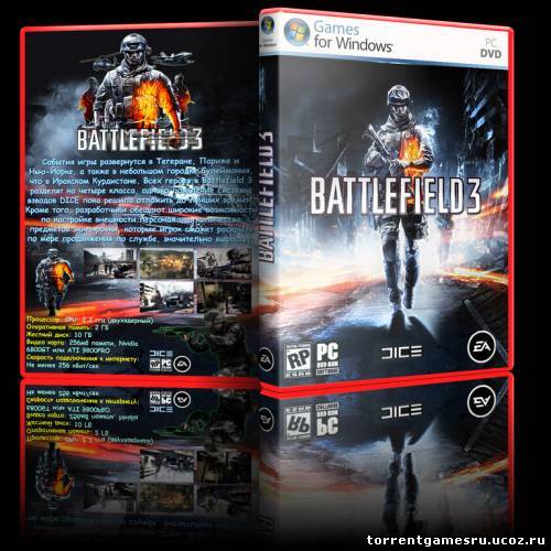 Battlefield 3 (nodvd-nocd) Скачать торрент
